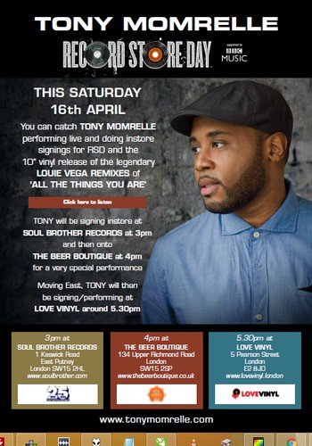 tony momrelle poster